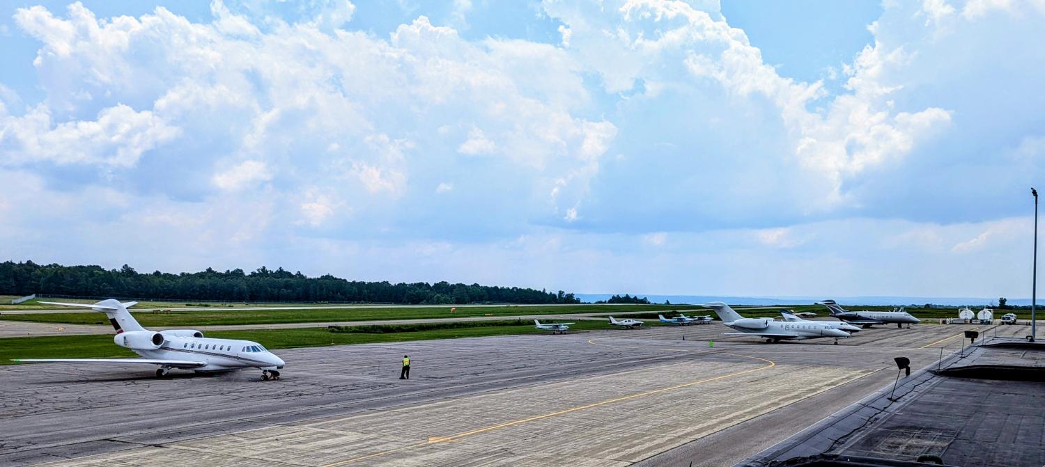 Summertime at the Chautauqua County Jamestown Airport (JHW).